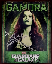 Zoe Saldana Autographed Guardians of the Galaxy Glossy 8x10 Photo COA #Z... - $249.00