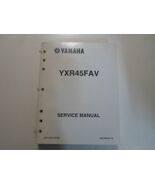 2006 2007 Yamaha YXR45FAV YXR45FW Additional Service Workshop Manual 2 V... - $2,935.05 MXN