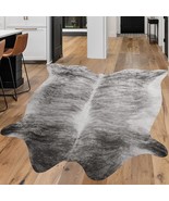 Softlife Cowhide Rug, 5 X 6 Ft Faux Cow Print Area Rug For, 62 X 75 Inches - £53.42 GBP