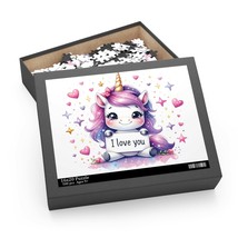 Personalised/Non-Personalised Puzzle, Unicorn, awd-218, (120, 252, 500-Piece) - £19.51 GBP+