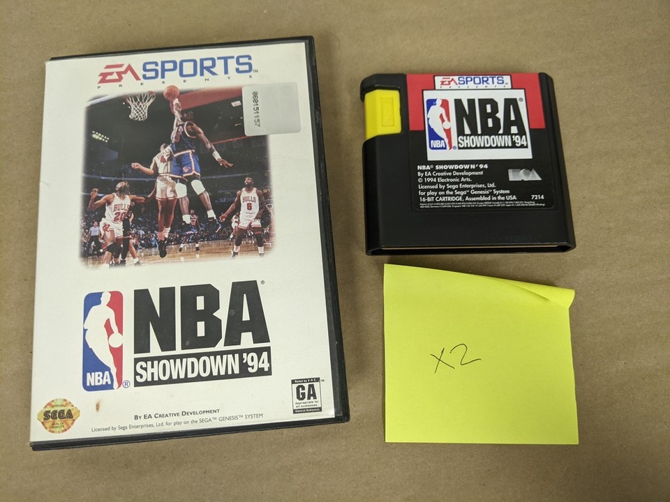 NBA Showdown 94 Sega Genesis Cartridge and Case - $5.70