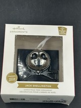 Hallmark Premium Christmas Ornament Nightmare Before Jack Skellington Bat Bowtie - £14.77 GBP