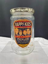 Happy Kids Brand Dill Pickles Jar Roddenbery Co Cairo GA Quart Glass Jar Label - $14.52