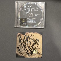 Korn signed cd Did My Time, 5 members, Original, Vintage, Great Gifts - $2,680.76 MXN