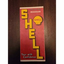 Missouri Road Map Courtesy of Shell 1936 Edition - £17.24 GBP