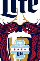 Miller Light Beer Advertising Metal  Sign 8x12in Vintage Mancave Man Cav... - $45.83 CAD