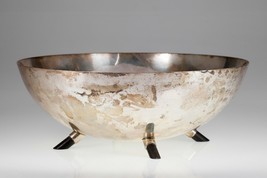 Reed &amp; Barton Sterling Silver Footed Midcentury Center Piece Bowl 9&quot; - £987.05 GBP