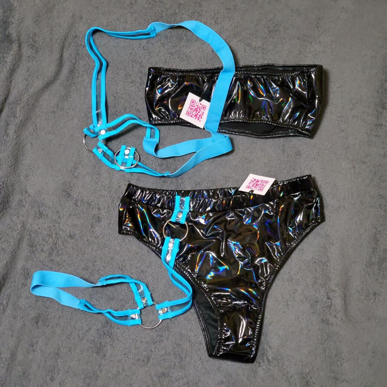 Rave Girl Club Bikini Style Set Sz S OR M - $24.99
