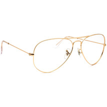Ray-Ban Sunglasses Frame Only RB 3025 001 Gold Aviator Metal Italy 58 mm - £39.27 GBP