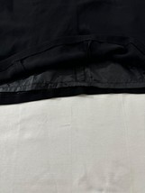 Kasper Women's Black Rear Zip Pull-On Skirt Size 10 Measured Waist 31" image 9