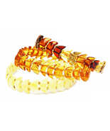 Baltic Amber Bracelet - Unique Half-Moon - 3 Colors - 1,3,25 or 50 Pcs W... - $34.90+