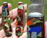 rare pocket knife vintage USA MADE single blade MYSTERY KNIFE beautiful ... - $179.99