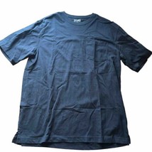 Duluth Trading Co. Shirt Adult Medium Black Long Tail 100% Cotton Pocket... - £7.90 GBP