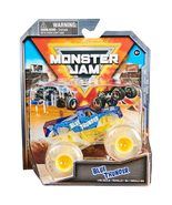 Monster Jam, Official Blue Thunder Chase Monster Truck, Die-Cast Vehicle... - $14.67