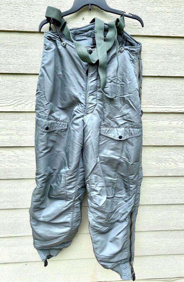 Vintage 1969 Genuine US Air Force USAF Trousers Air Crew Heavy Type F-1B... - $126.23