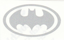 REFLECTIVE Batman silver fire helmet die cut decal RTIC window sticker - £2.76 GBP