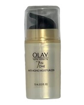 Olay Total Effects 7-In-One Anti-Aging Moisturizer 15ml .5fl.oz TRIAL SIZE - $14.95