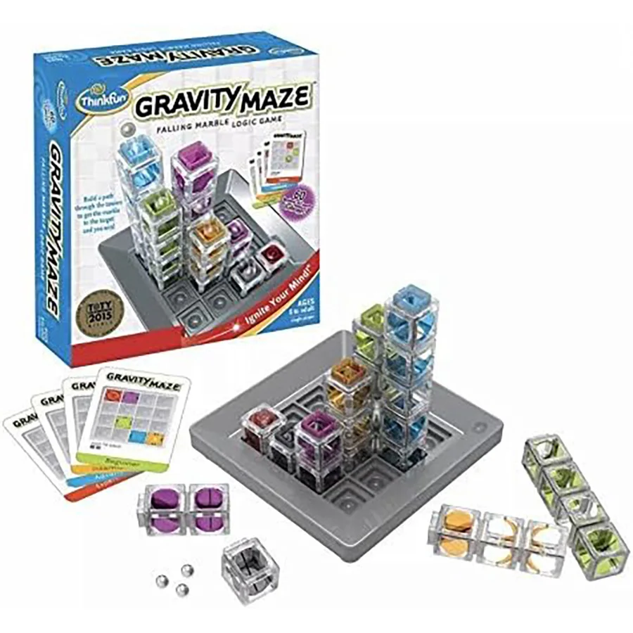 Montessori Gravity Maze Marble Run Brain Game and STEM Toy For Kids Puzzle - £31.89 GBP