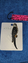 New Betsey Johnson Brooch Lapel Pin Parrot Tropical Multicolor Collectib... - $14.99