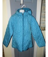 Lands&#39; End Blue Hooded Coat Size 14 Girl&#39;s NWOT - €30,71 EUR
