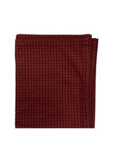 LEXINGTON Table Runner Home Decor Living Dining Check Red Size 98&quot; X 20&quot; - £57.26 GBP