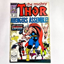 Thor #390 - 1st Captain America Wields Mjolnir Marvel 1988 Comics - $226.18 MXN