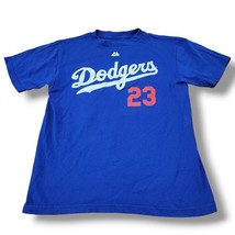 Majestic Shirt Size Medium Youth Los Angeles Dodgers Adrian Gonzalez 23 ... - £20.17 GBP