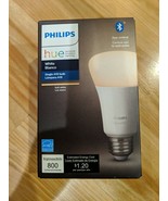 Philips Hue White A19 Dimmable LED Smart Bulb w/ Bluetooth, ZigBee - £8.77 GBP