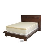 4&quot; Memory Foam &amp; High Density Foam Mattress Topper TWIN Size Bed Pad - $128.97 CAD