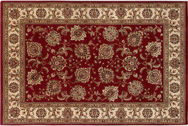 Oriental Weavers Ariana 117C3 5x8  Rectangle - Red/ Ivory-Polypropylene - £378.77 GBP