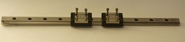 Lot of 2 Bosch Rexroth 7210 R044922010 Linear Ball Carriage Blocks +11.5&quot; Rail  - £77.85 GBP