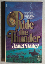 RIDE THE THUNDER by Janet Dailey (1980) Pocket Books romance paperback - £10.27 GBP