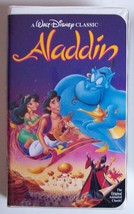 Disney Aladdin Black Diamond Classic Vhs 1993 Rare - £15.73 GBP