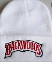 Backwoods Embroidered HIGH QUALITY Acrylic Beanie White - £9.61 GBP