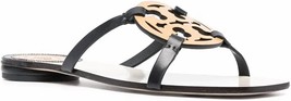 Tory Burch women&#39;s geo bombe miller sandals in Navy - £152.64 GBP