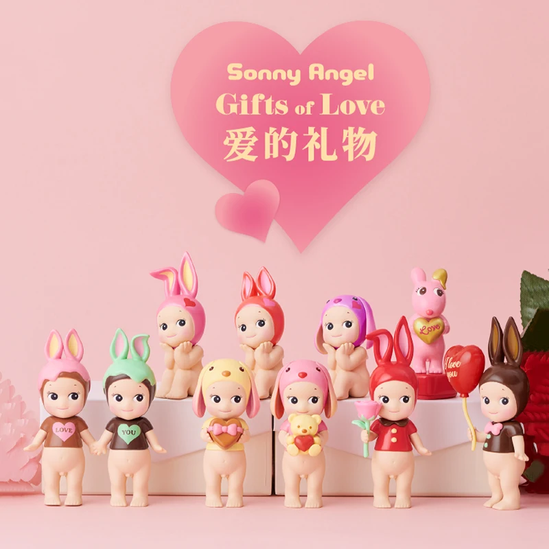 2024 New Sonny Angel Love Gift Series Blind Box Fashion Play Kawaii Figures - £31.46 GBP+