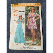 Simplicity Misses Dress Sewing Pattern sz 14 5451 - uncut - $10.88