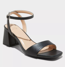 A New Day Black Shannon Women&#39;s Heels with Memory Foam Insole Size 8.5 U... - $12.99
