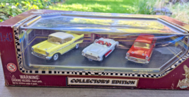 Road Legends Collectors Edition (3) 1:43 Scale Chevrolet Diecast Cars MI... - $34.99