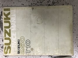 1969 1970 Suzuki 250 T10 Service Shop Repair Workshop Manual OEM - £19.67 GBP