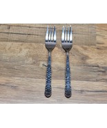 Oneida Northland Love Story Stainless Dinner Forks - 2 Piece Set - SHIPS... - £10.45 GBP