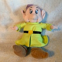 Walt Disney World Plush Dopey Stuffed Animal Toy Snow White &amp; Seven Dwar... - £14.55 GBP