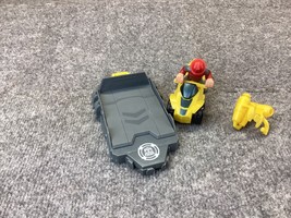 Playskool Heroes Transformers Rescue Bots GRIFFIN ROCK Figure Trike Firehouse La - $15.83