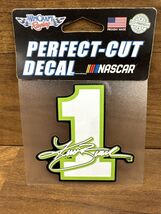#1 Kurt Busch ~ 3.25"x 3.25" Perfect Cut Decal - $4.75