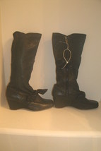 Modern Vintage BERTHA Soft Black Leather Boots CHOOSE SIZE New - $99.99
