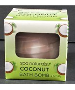 COCONUT BATH BOMB 5 oz Spa Naturals Luxury Collection - Buy more and save! - $2.84