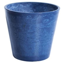 Glossy Blue Garden Pot 25cm - $736.37 MXN