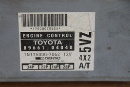 Toyota Engine Control Module Computer Unit ECM ECU 89661-04040, TN175000-7062 image 3