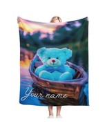 Magical Twilight Canoe Adventure Personalised Children&#39;s Blanket – Custo... - $34.00+