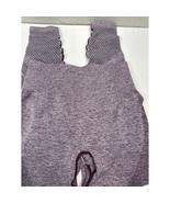 Pink Victoria&#39;s Secret Womens Seamless Heather Burgundy Leggings Active ... - $27.96 CAD